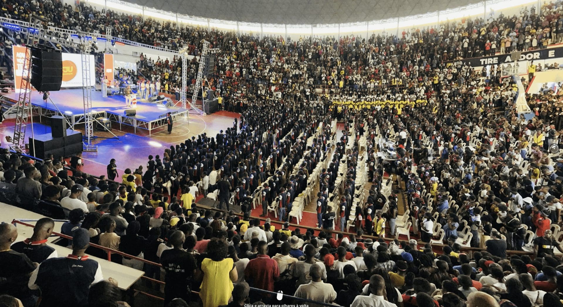 40 mil jovens participam do Mega Help promovido pela Força Jovem Universal em Moçambique 