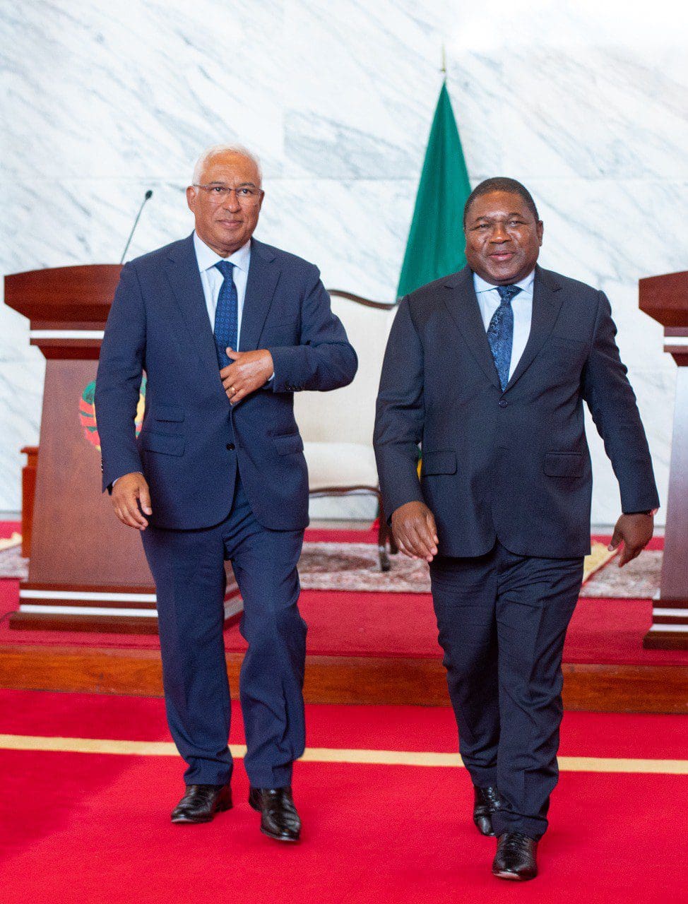 Primeiro-Ministro de Portugal reitera apoio a Moçambique no combate ao terrorismo