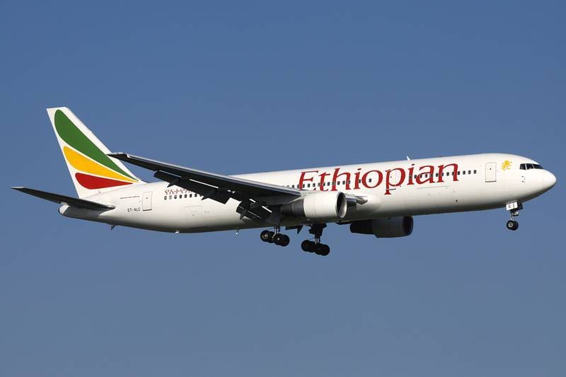 Caças gregos interceptam Boeing da Ethiopian sobre o mar Mediterrâneo