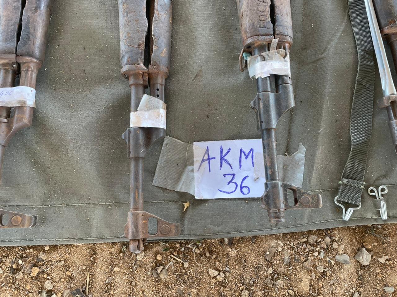 FDS descobrem material bélico usado pelos terroristas em Cabo Delgado