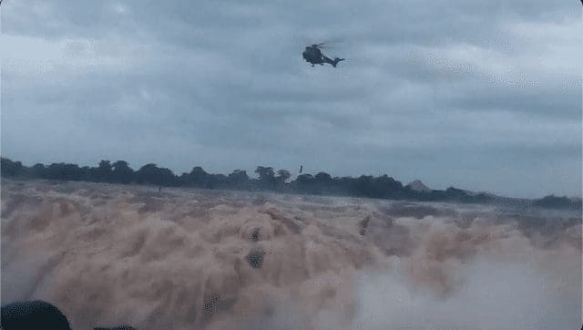 Cidadão sitiado nas quedas do rio lúrio em Cabo Delgado resgatado pelas fim‑de‑semana