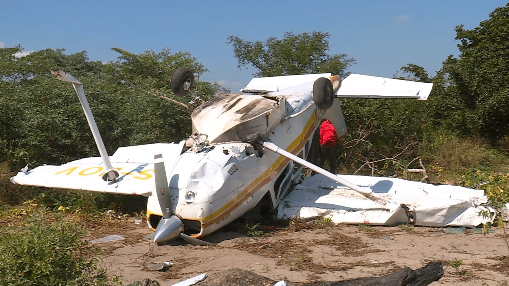 Acidente aéreo na Moamba: destroços da avioneta ainda não foram removidos