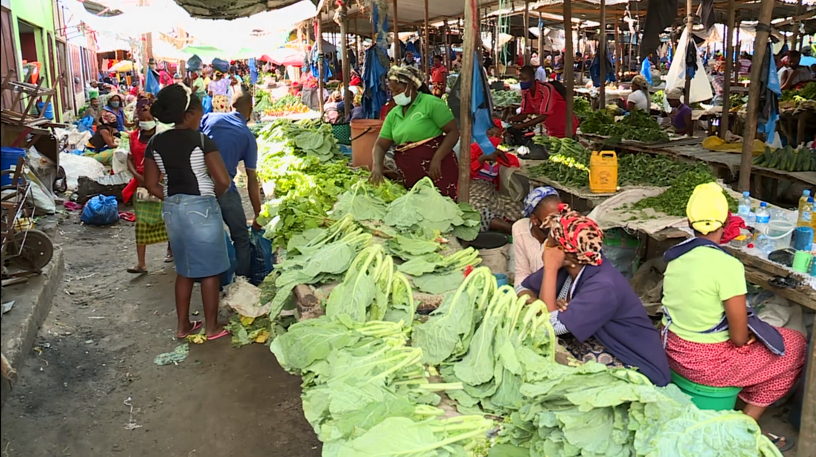 Há escassez de hortícolas em alguns mercados da Cidade de Maputo