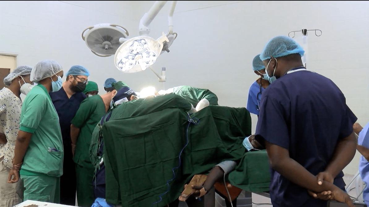 Hospital Central Da Beira acolhe campanha de tratamento de fístula obstétrica