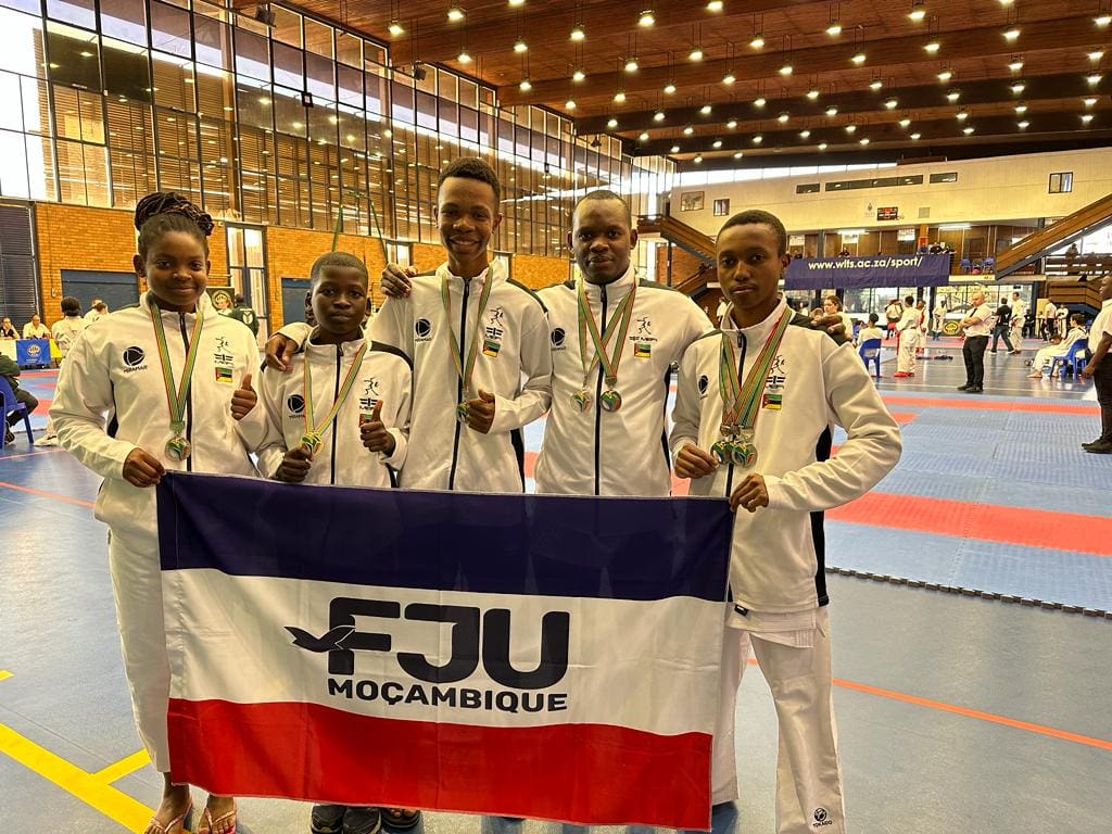 Karatecas conquistam novas medalhas para Moçambique em competição a nível regional
