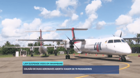 Colisão de duas aeronaves aborta viagem de 79 passageiros em Inhambane