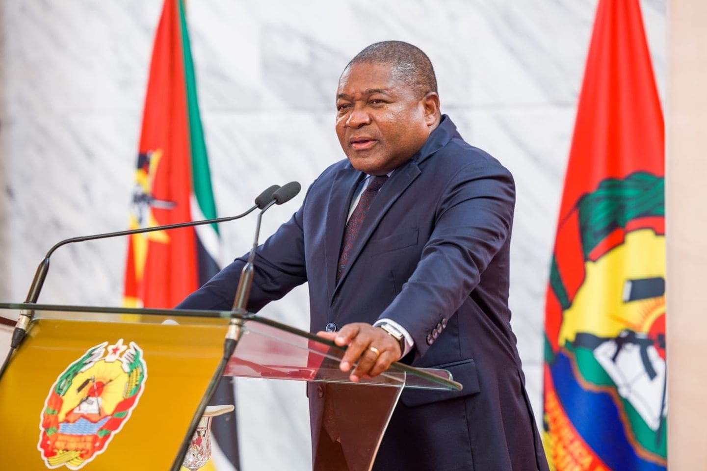 Manifestações violentas: Filipe Nyusi diz que não há dúvidas da sua saída da presidência da república Manifestações violentas: Filipe Nyusi diz que não há dúvidas da sua saída da presidência da república