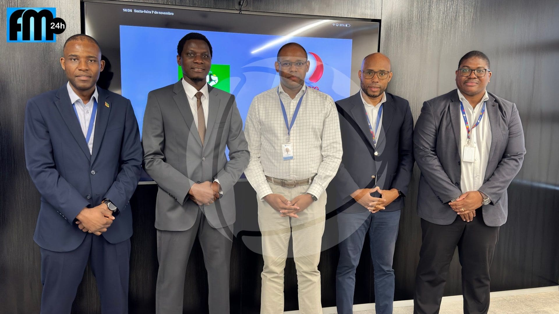 DIRIGENTES DO PARTIDO ANAMOLA VISITAM RÁDIO E TV MIRAMAR