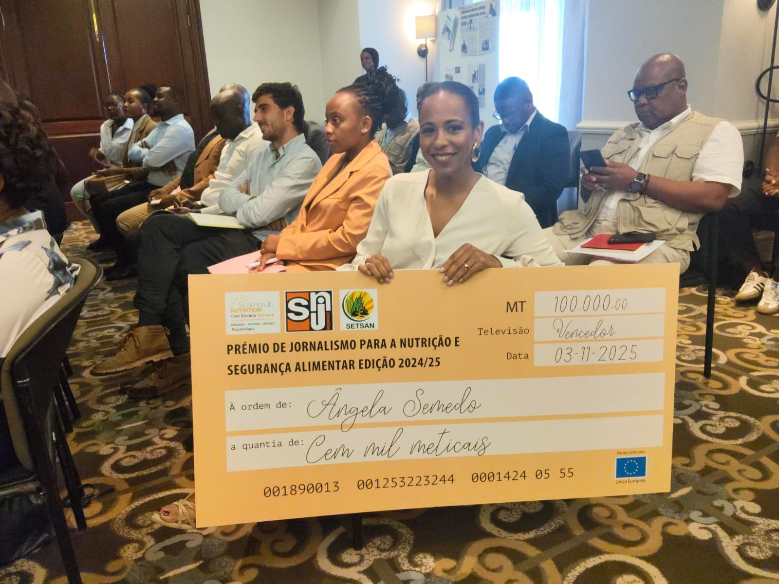 MIRAMAR VENCE O PRÉMIO DE JORNALISMO PARA A NUTRIÇÃO E SEGURANÇA ALIMENTAR 2024/2025