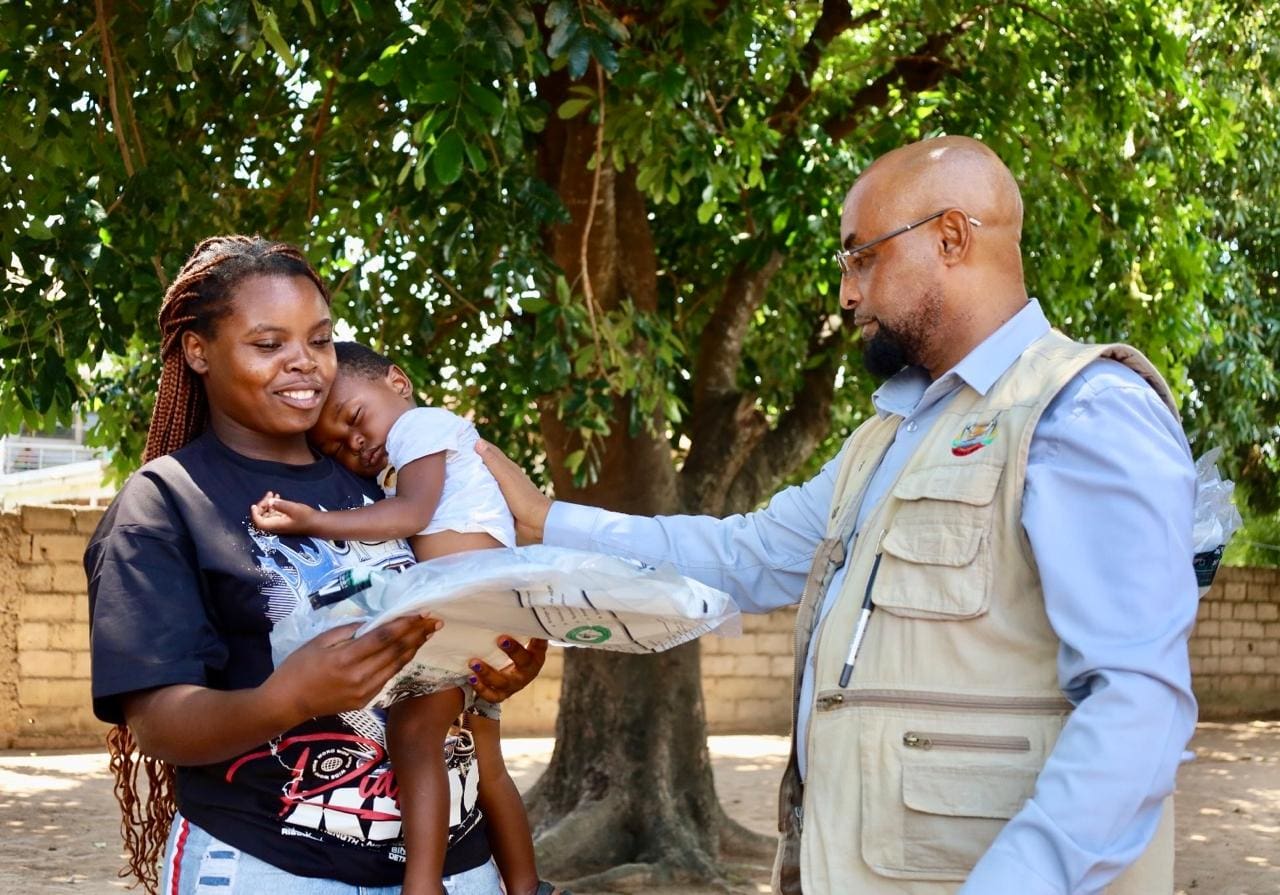 MUNICÍPIO DA MATOLA-RIO ENTREGA REDES MOSQUITEIRAS PARA PREVENIR A MALÁRIA