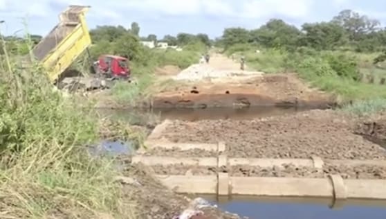 REPOSTA CIRCULAÇÃO NA VIA QUE LIGA BOANE, MATOLA E MOAMBA