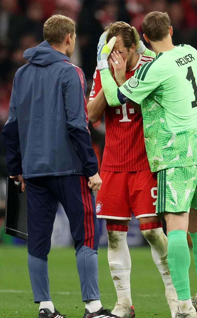PSG resiste ao caos em Munique, elimina o Bayern e leva Kane aos choros PSG resiste ao caos em Munique, elimina o Bayern e leva Kane aos choros
