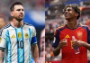 Argentina e Espanha disputam final da Copa com elencos avaliados em R$ 11,8 bilhões